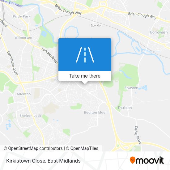 Kirkistown Close map