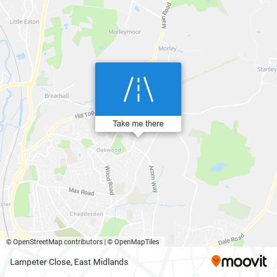 Lampeter Close map