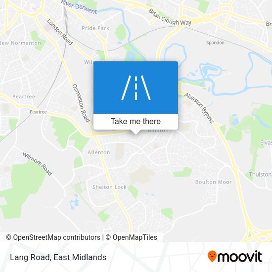 Lang Road map