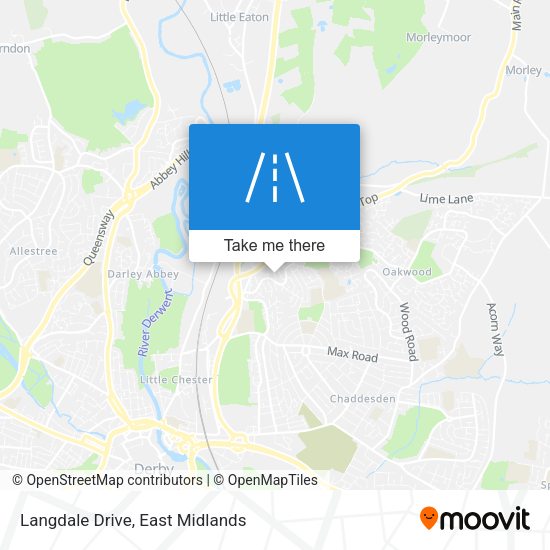 Langdale Drive map