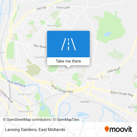 Lansing Gardens map