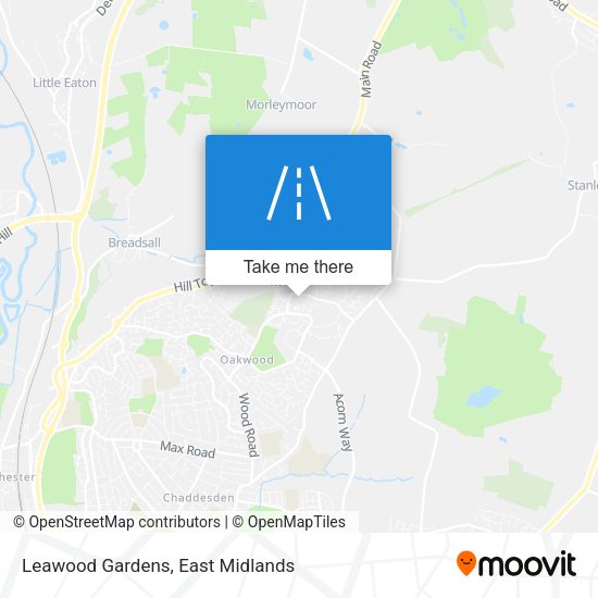 Leawood Gardens map