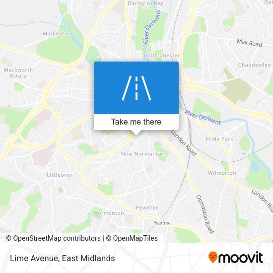 Lime Avenue map