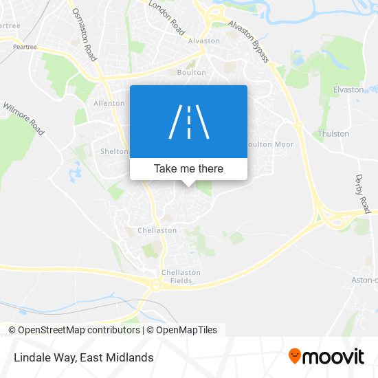 Lindale Way map