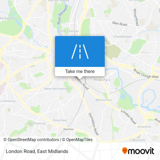 London Road map