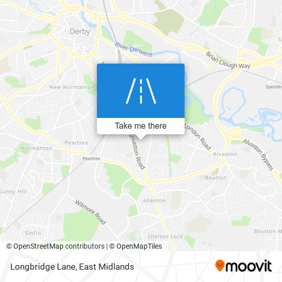 Longbridge Lane map