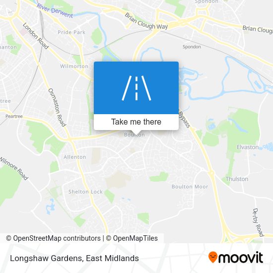 Longshaw Gardens map