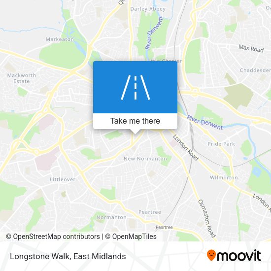 Longstone Walk map