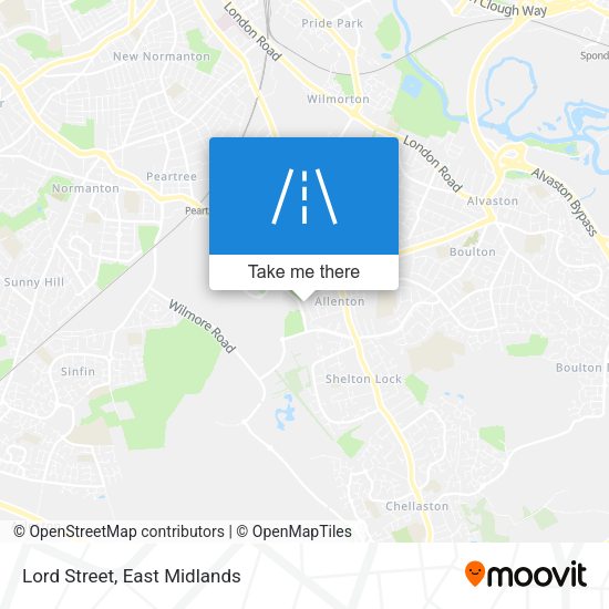 Lord Street map