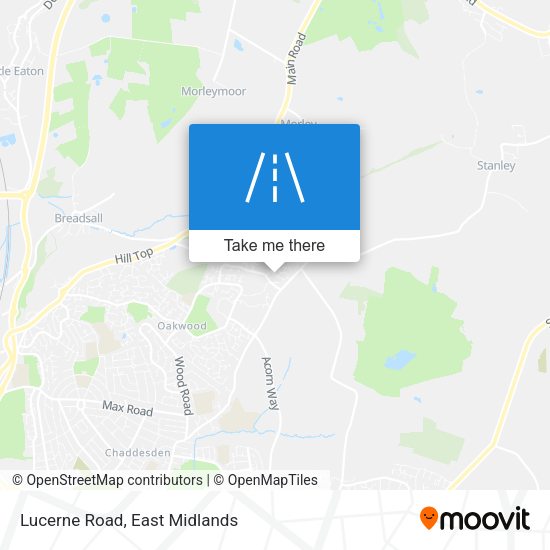 Lucerne Road map