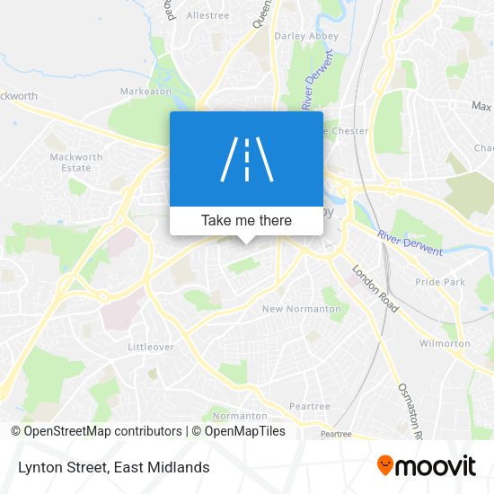 Lynton Street map