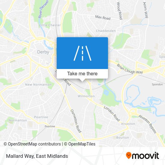 Mallard Way map