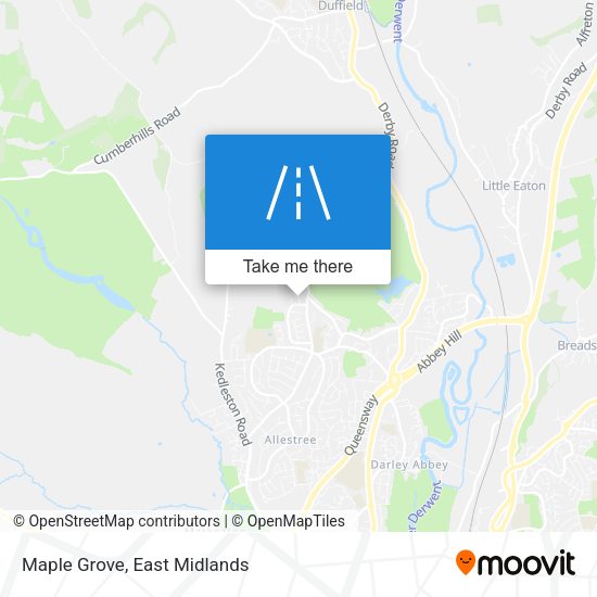 Maple Grove map