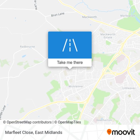 Marfleet Close map