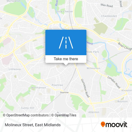 Molineux Street map