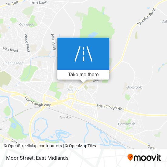 Moor Street map