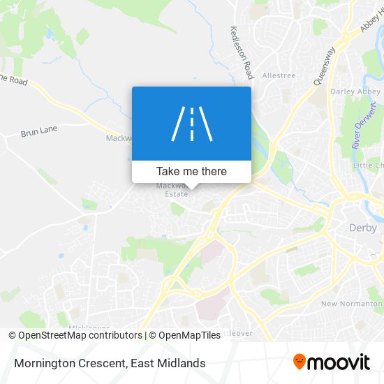 Mornington Crescent map