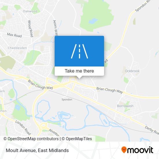Moult Avenue map