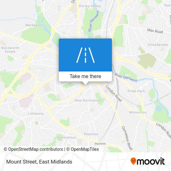 Mount Street map