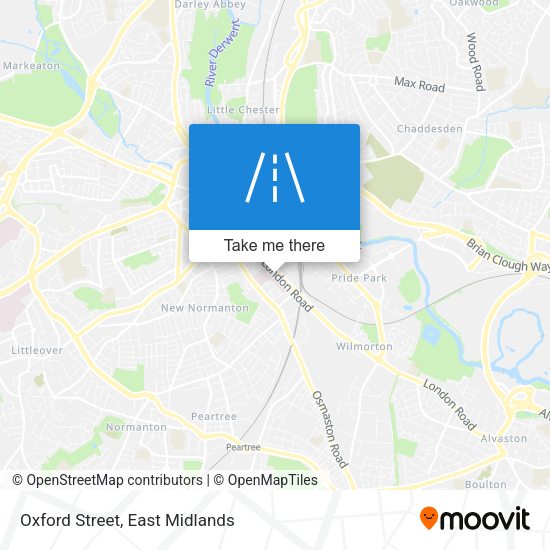 Oxford Street map