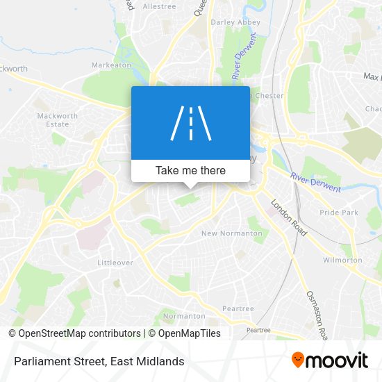 Parliament Street map