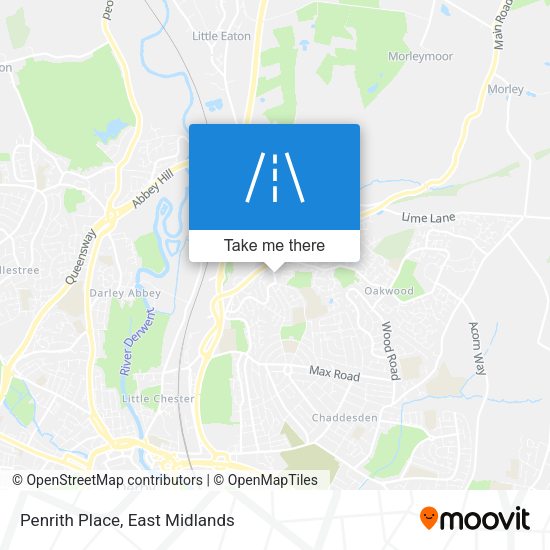 Penrith Place map