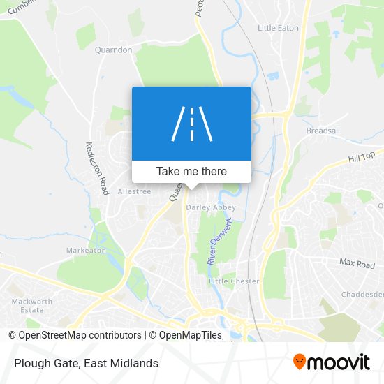 Plough Gate map