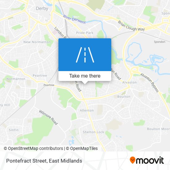 Pontefract Street map