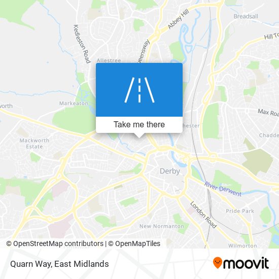 Quarn Way map