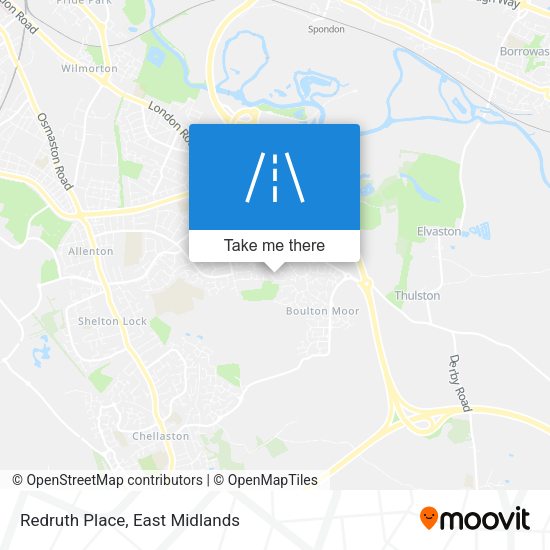 Redruth Place map