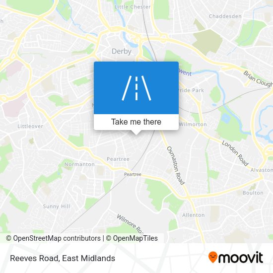 Reeves Road map