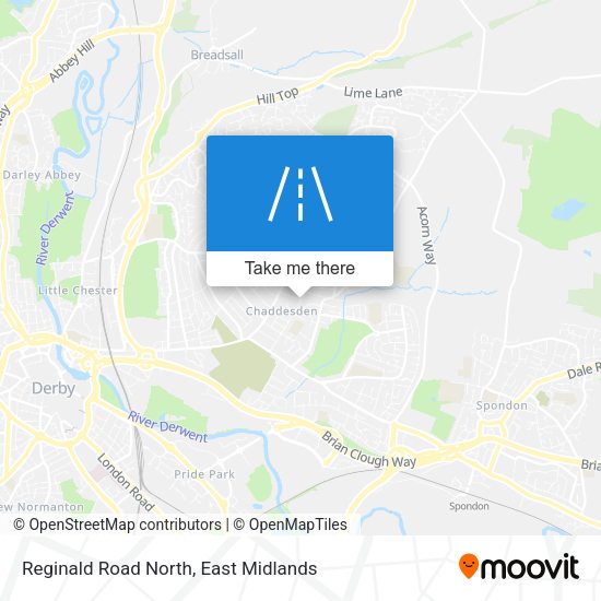 Reginald Road North map