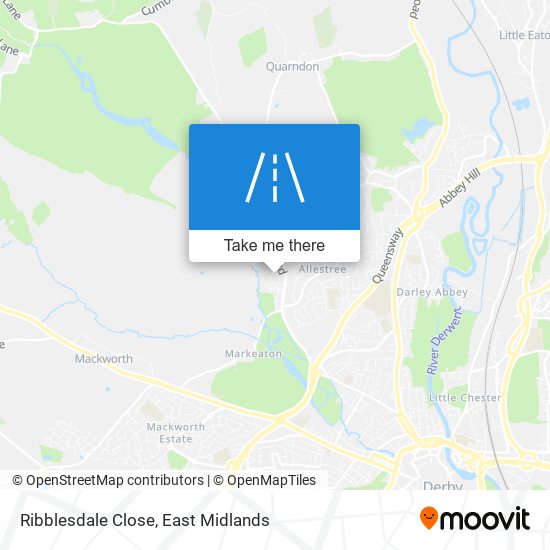 Ribblesdale Close map