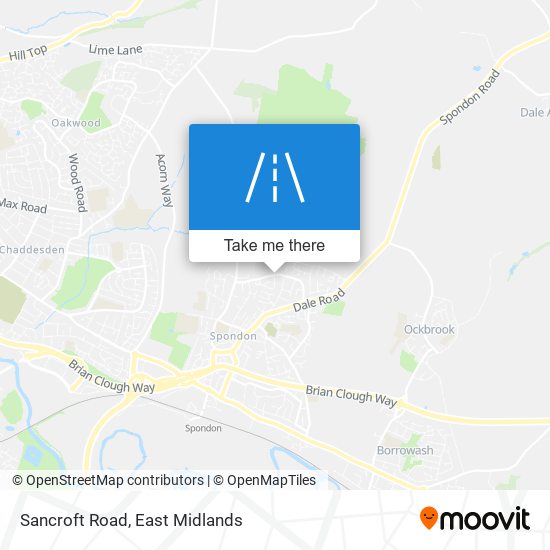 Sancroft Road map