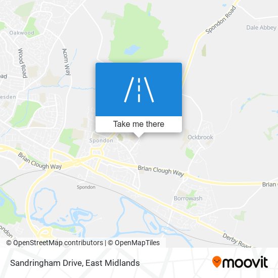 Sandringham Drive map