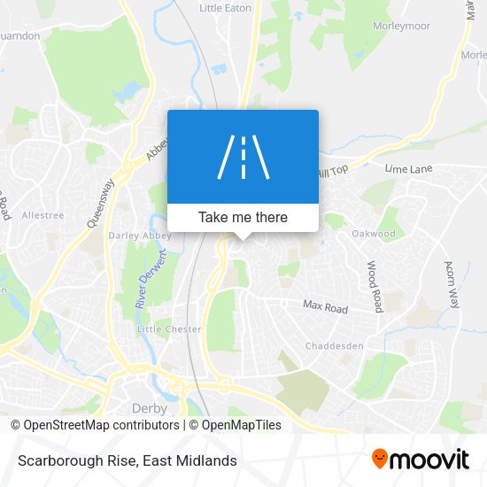 Scarborough Rise map