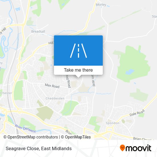 Seagrave Close map