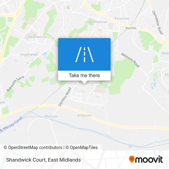 Shandwick Court map