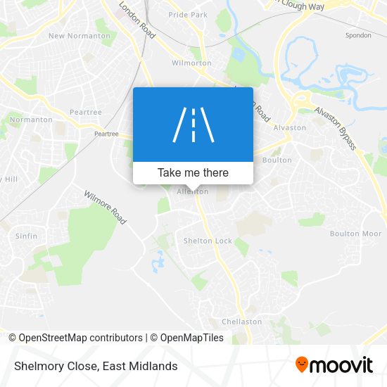 Shelmory Close map