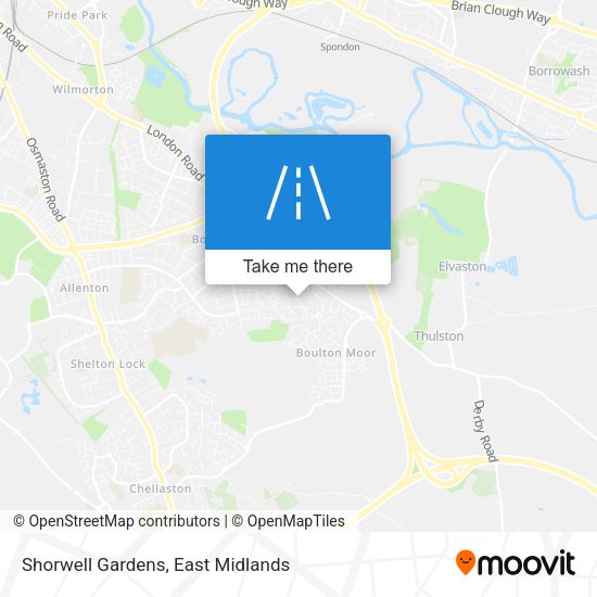 Shorwell Gardens map