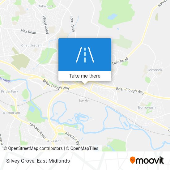 Silvey Grove map