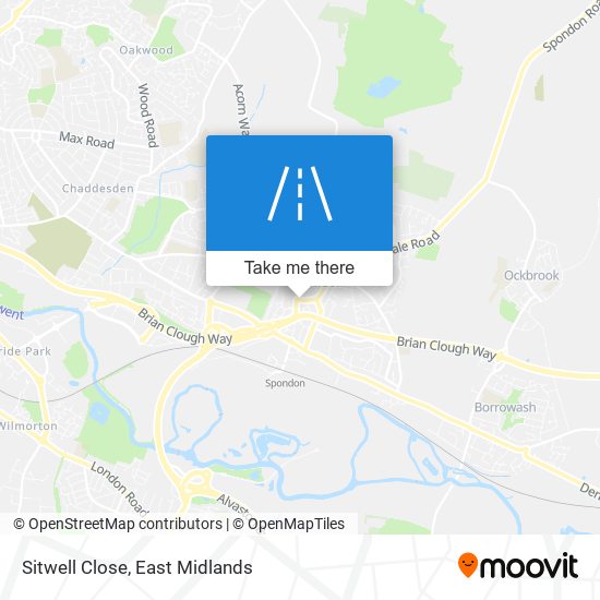 Sitwell Close map