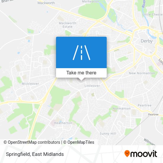 Springfield map