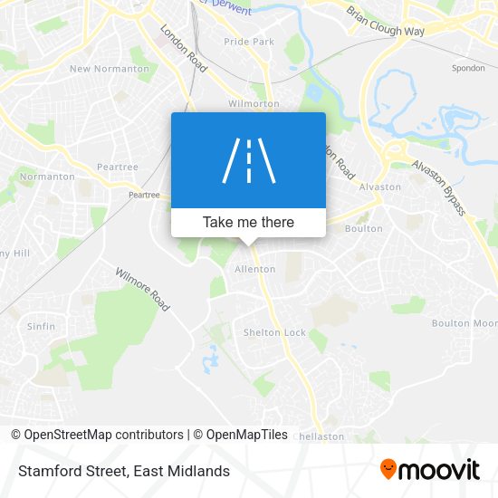 Stamford Street map