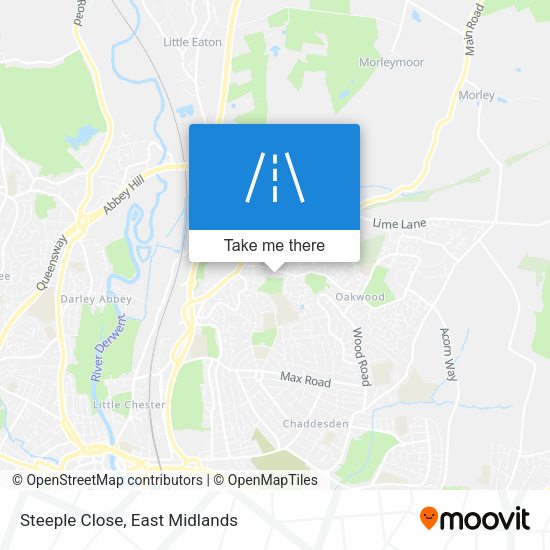 Steeple Close map