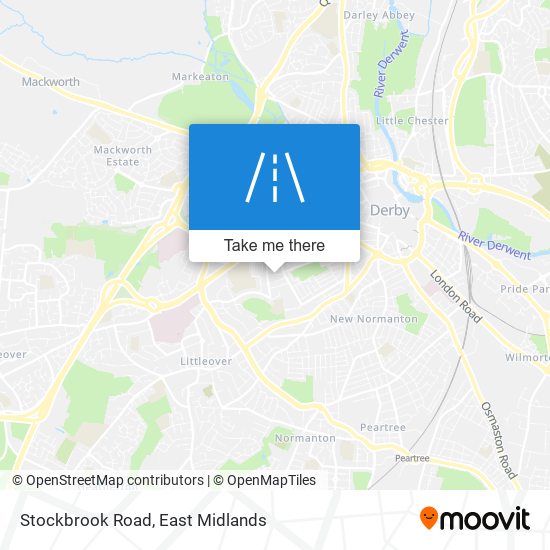 Stockbrook Road map