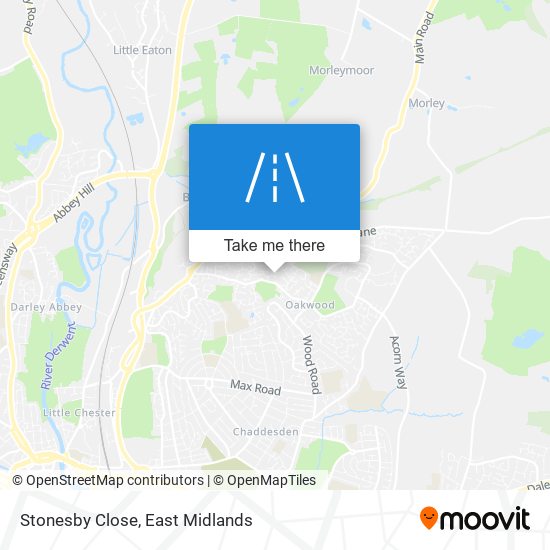 Stonesby Close map