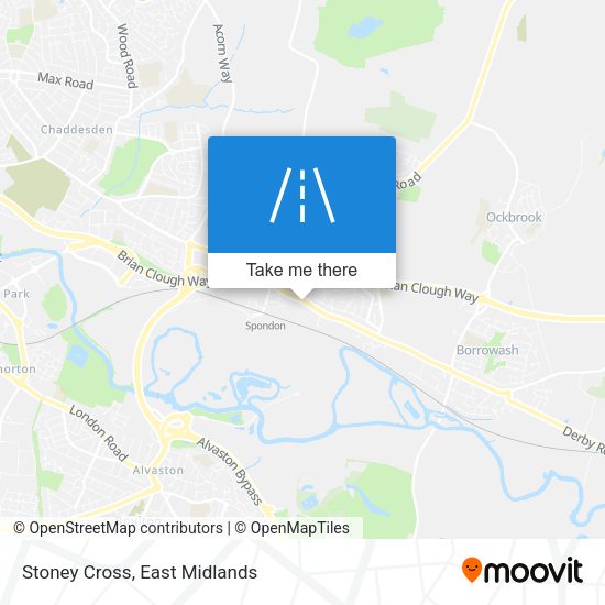 Stoney Cross map
