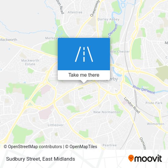 Sudbury Street map