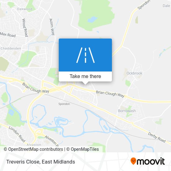 Treveris Close map